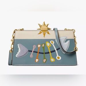 Brand new with tags Tory Burch Fish Applique mini crossbody